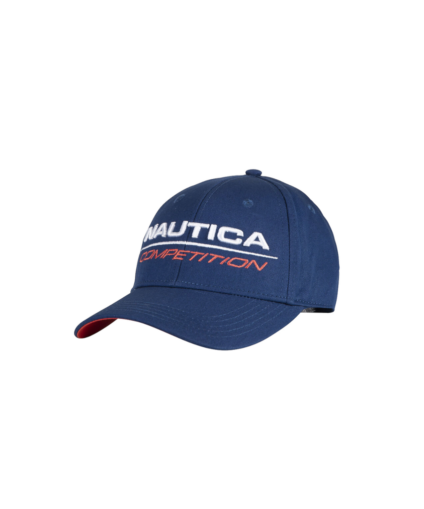 Official Nautica Competition Tappa Snapback Cap in Grey at ShoeGrab