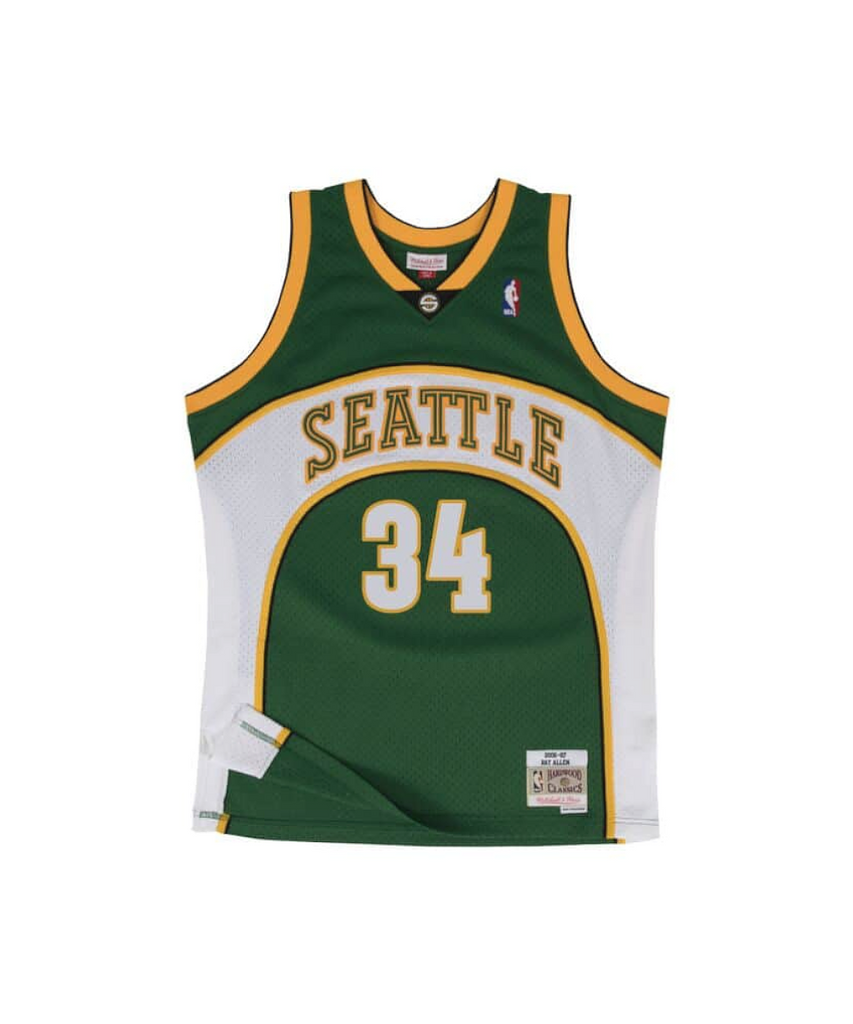 Seattle Supersonics Ray Allen 2006 07 Road Swingman Jersey ShoeGrab