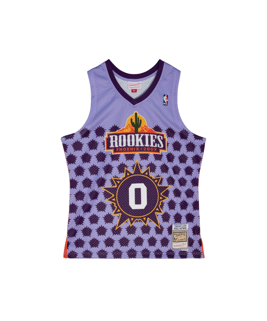 Official Rising Stars Rookie Russell Westbrook 2009 10 Swingman Jersey at ShoeGrab