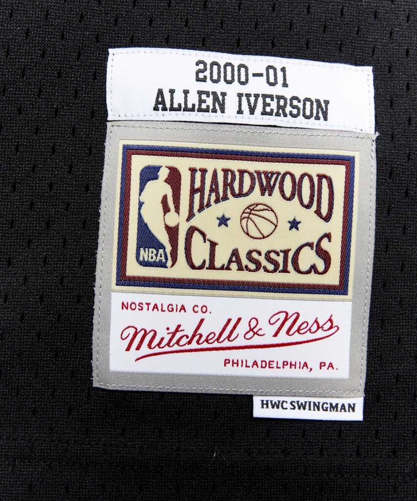 Allen Iverson 00-01 Hardwood Classic Swingman NBA Jersey