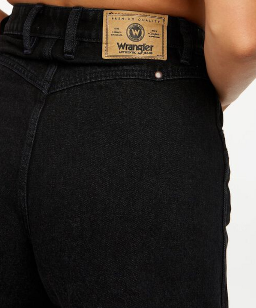 Wrangler Hi Bells Denim Short Nevada Blue