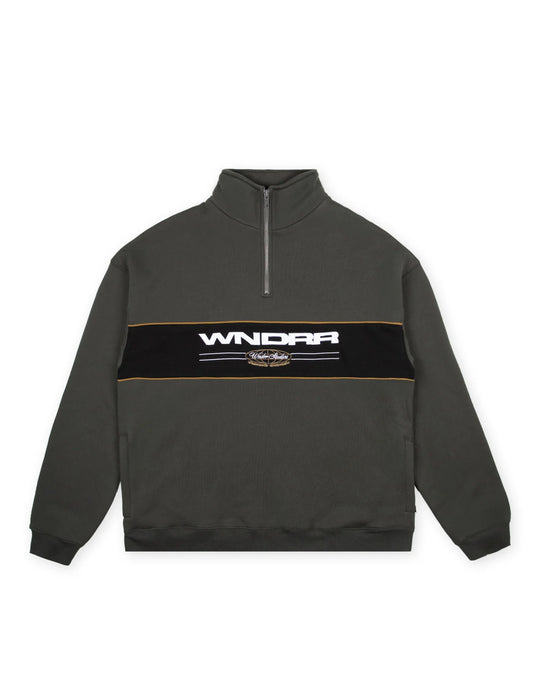 WNDRR Maison 1/4 Zip Sweat (Ink)