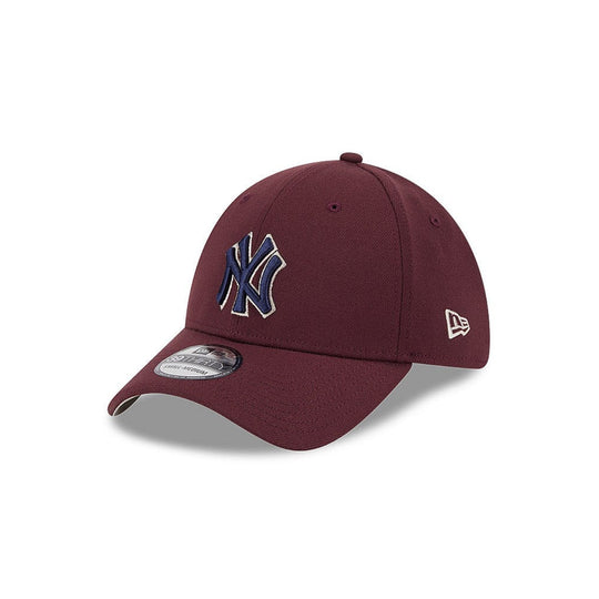 New Era N.Y Yankees 39Thirty (Maroon/Navy)