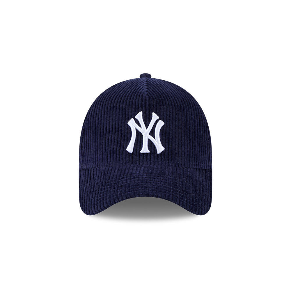 New Era N.Y Yankees 9Forty A-Frame Winter Corduroy (Navy) – ShoeGrab