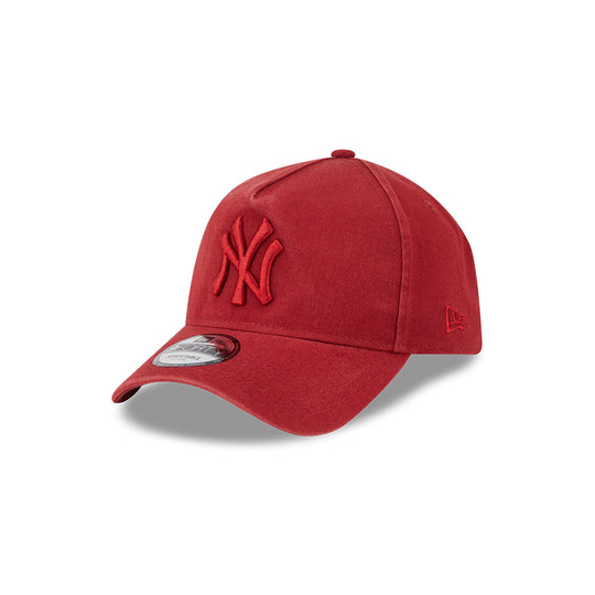 New Era N.Y Yankees Snapback Snow Wash (Red)