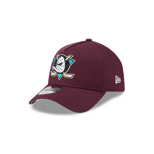 New Era Anaheim Ducks 9Forty A-Frame Cap (Maroon)