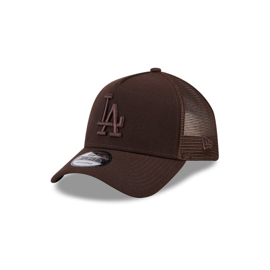 New Era L.A Dodgers 9Forty A-Frame Trucker Cap (Mocha)