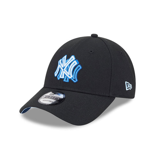 New Era New York Yankees 9Forty Snapback (Black/Blue)