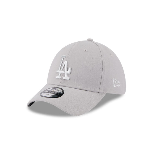 New Era L.A Dodgers 39Thirty Stretch Fit Cap (Metallic Grey)