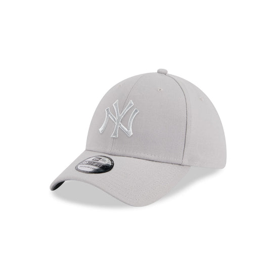 New Era N.Y Yankees 39Thirty Stretch Fit Cap (Metallic Grey)