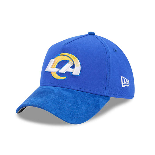 New Era L.A Rams 39Thirty A-Frame Suede (Royal Blue)