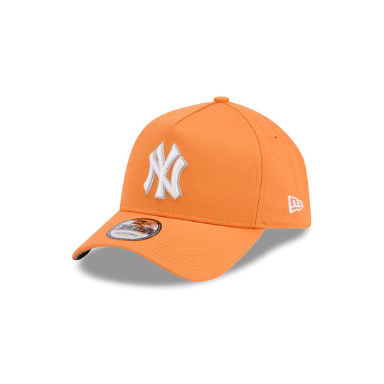New Era N.Y Yankees 9Forty A-Frame Cap (Orange Pop)