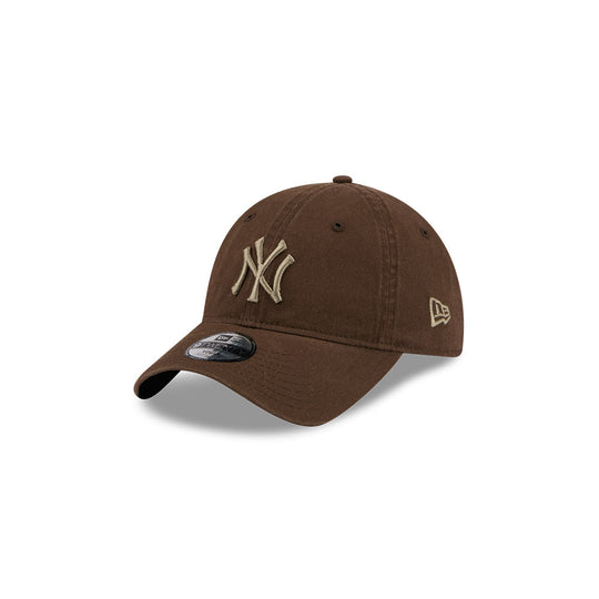 New Era Kids N.Y Yankees 9Twenty Adjustable Cap (Walnut)
