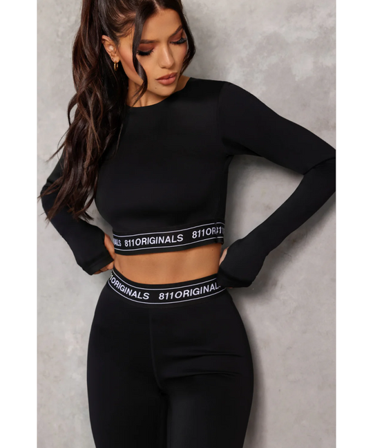 811 Originals Women's London Long Sleeve Top (Black)