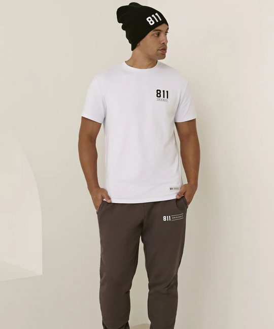 811 Originals Unisex Bamboo T-shirt (White)