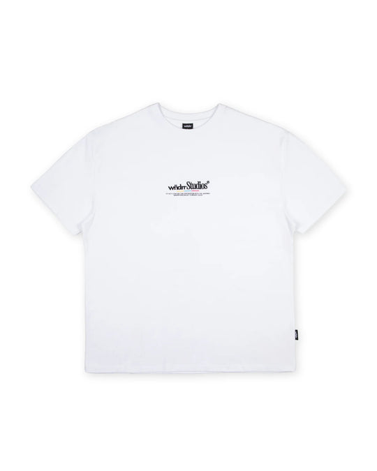 WNDRR Collective Box Fit Tee (White)