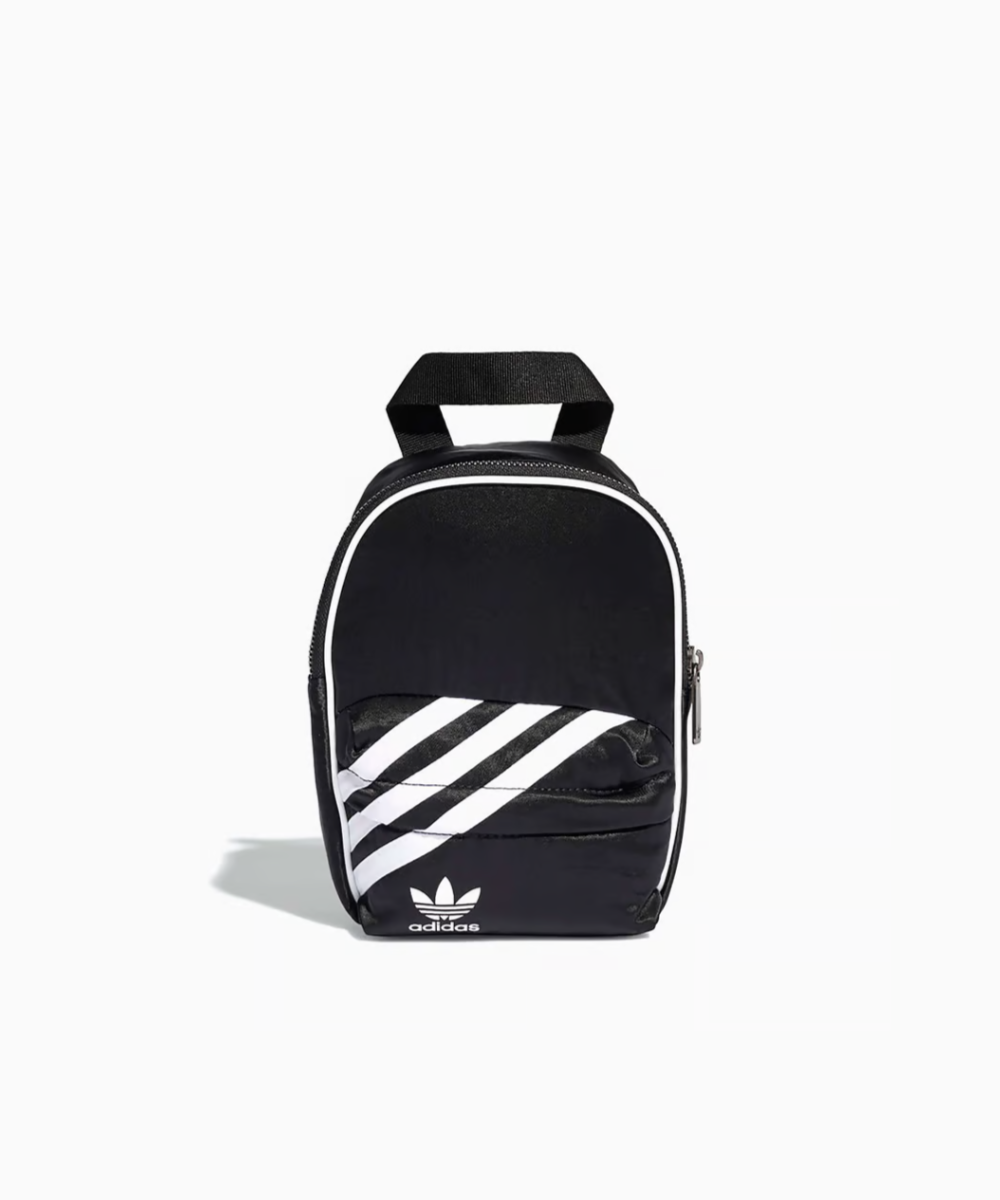 Official Adidas 3S Mini Backpack in Black/Noir at ShoeGrab Official Adidas 3S Mini Backpack in Black/Noir at ShoeGrab