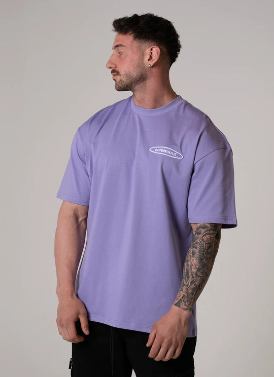 COMMAND Street Stamp Tee (Purple)