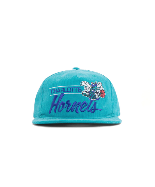Charlotte Hornets City Bar Corduroy Snapback