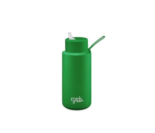 Frank Green Reusable Ceramic Bottle 1L (Evergreen)
