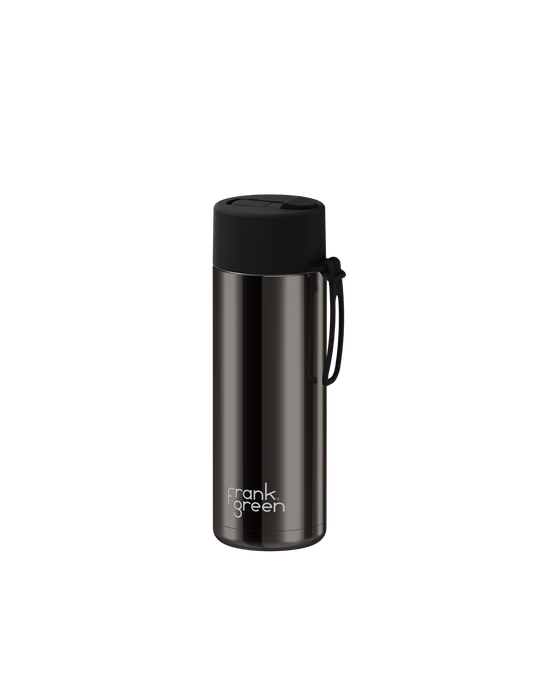 Frank Green Reusable Ceramic Bottle Chrome 595ml (Shadow)