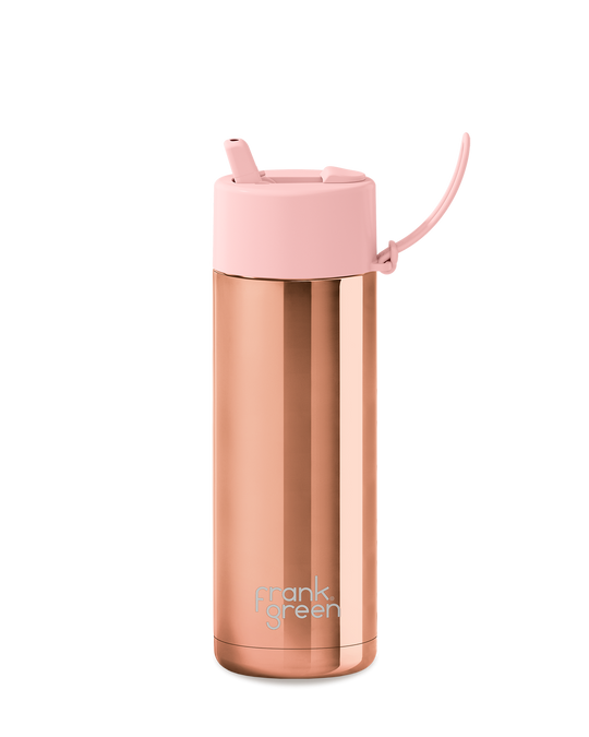 Frank Green Reusable Ceramic Bottle 595ml (Rose Gold)