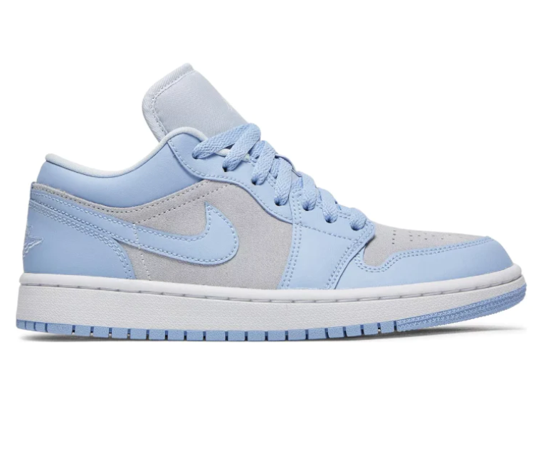 Women's Nike Air Jordan Low (Football Grey/Aluminium Blue)