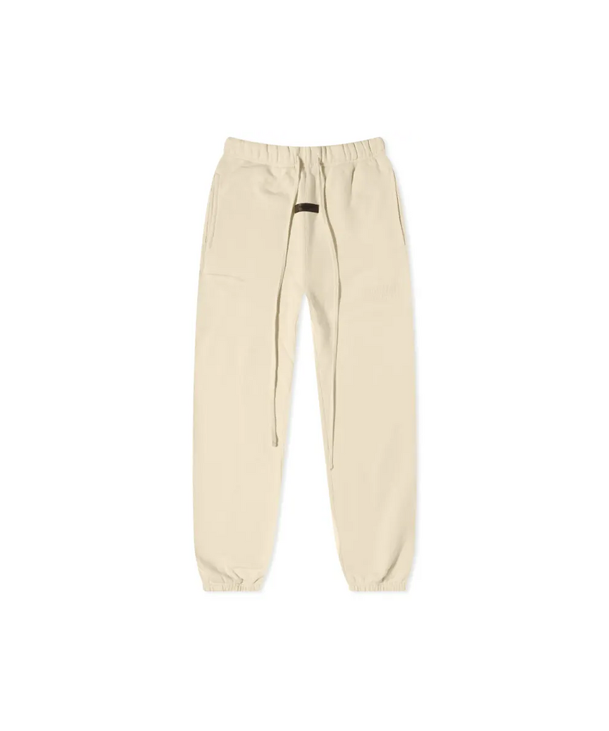 Official Fear Of God ESSENTIALS Sweatpants in Egg Shell at ShoeGrab