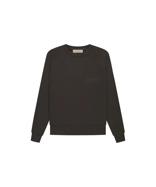 Fear of God ESSENTIALS Crewneck (Off Black)