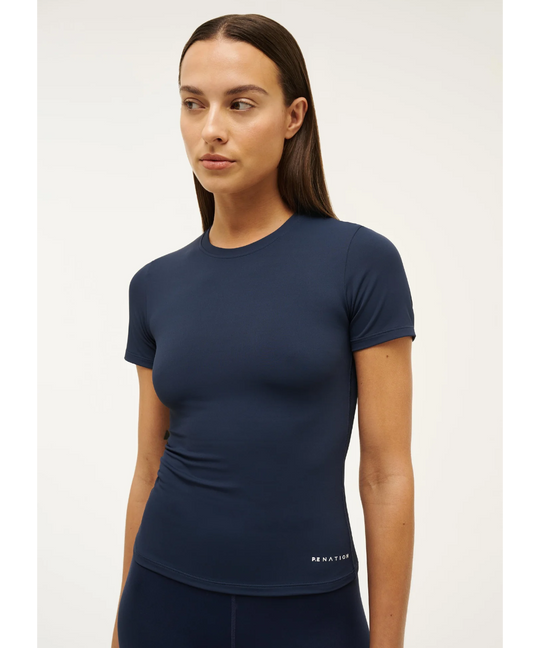 P.E Nation Foundation SS Tee (Dark Navy)