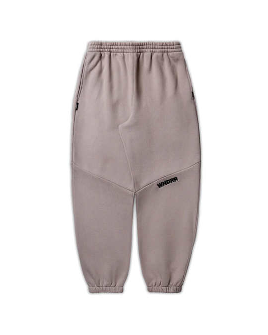 WNDRR Halo Baggy Trackpants (Moon Grey)
