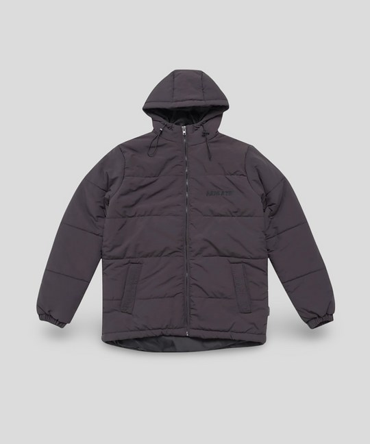 Henleys Overdrive Hooded Puffer (Coal)