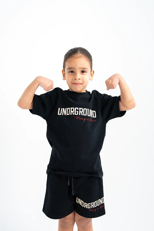 Kids UNDRGROUND Moving in Silence Tee (Black)
