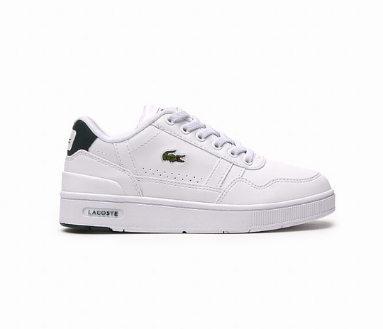 Kids Lacoste T-Clip 0121 1 SUC (White/Dark Green)