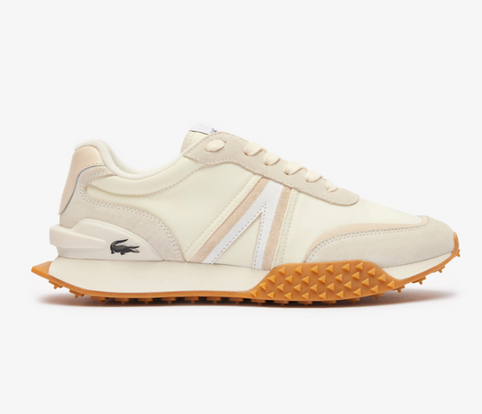 Women's Lacoste L-Spin Deluxe 124 4 (Off White/Natural)