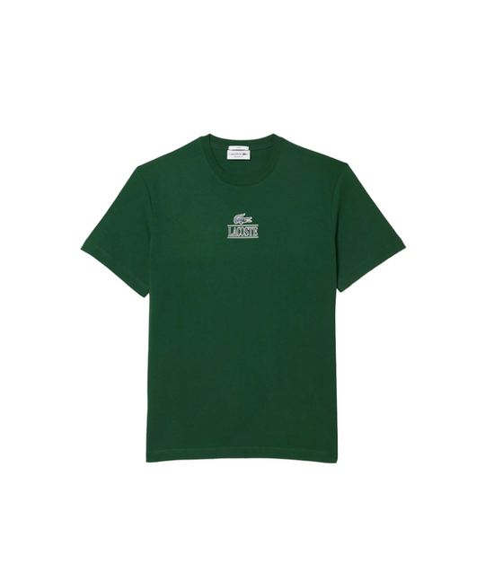 Lacoste Core Graphics Heavy Jersey Tee (Green)