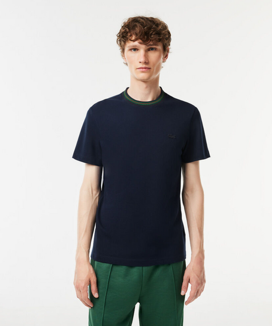 Lacoste Essentials Mini Pique Tee (Navy Blue)