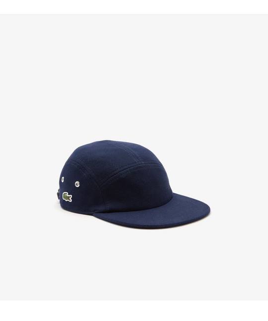 Lacoste Unisex Girolle Organic Cotton Pique Cap (Navy)