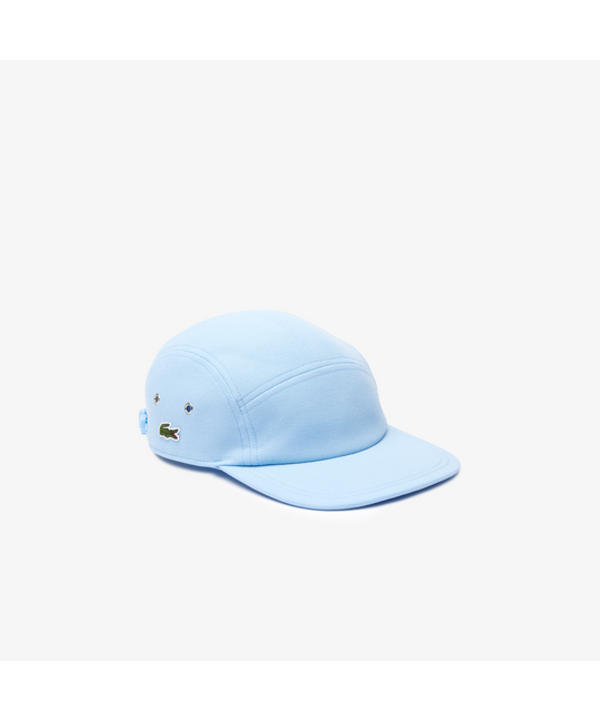 Lacoste Unisex Girolle Organic Cotton Piqué Cap (Blue)