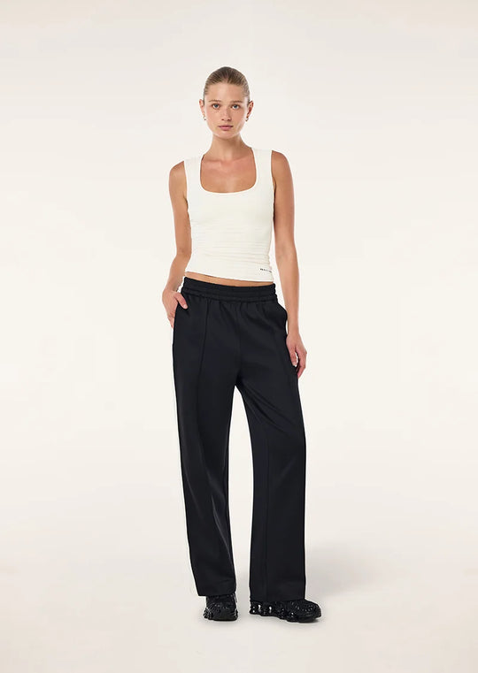 P.E Nation Man Down Track Pant (Black/Whisper White)