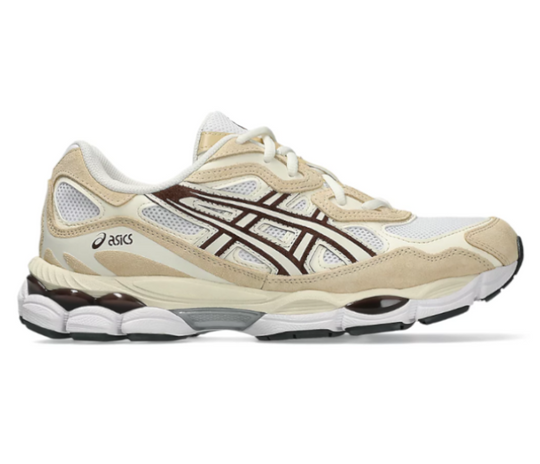 Women's Asics Gel NYC (White/Coffee)