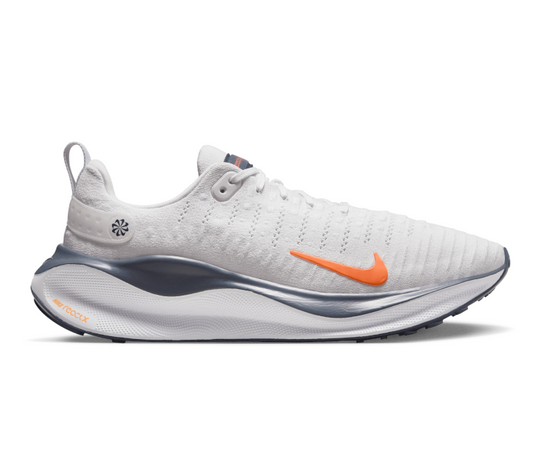 Men’s Nike React Infinity Run 4 (Platinum/Total Orange)