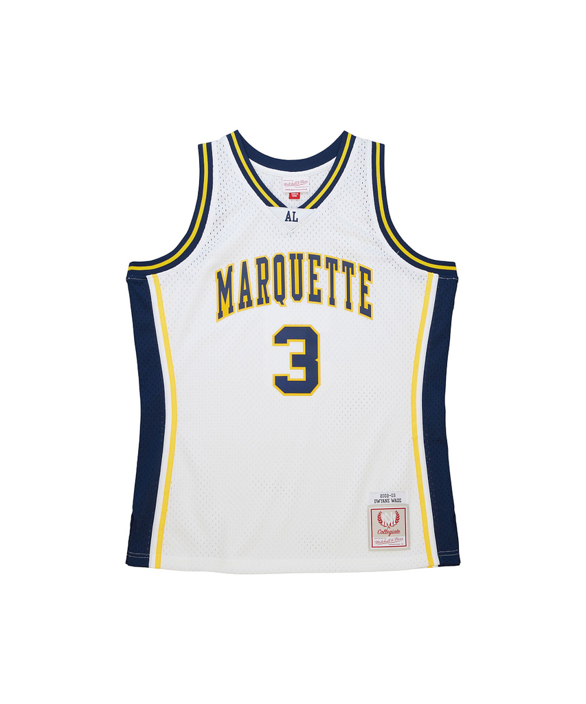 Official Marquette University Dwyane Wade 2002-03 Home Swingman Jersey ...