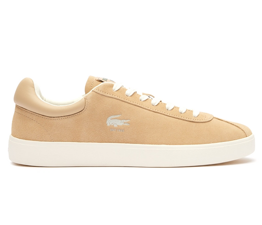 Men's Lacoste Baseshot 124 3 SMA (Light Brown/Off White)