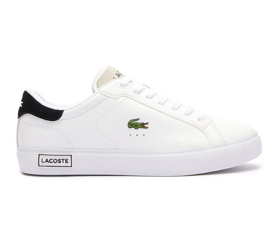 Men's Lacoste Powercourt 124 2 SMA (White/Black)