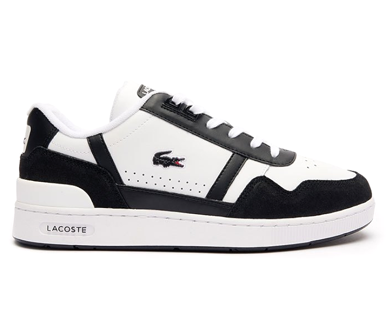 Official Men s Lacoste T Lacoste Clip 124 7 SMA in White Black at Cheap Iron shoe Jordan outlet