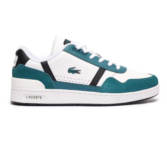 Men's Lacoste T-Clip 124 7 SMA (White/Dark Green)