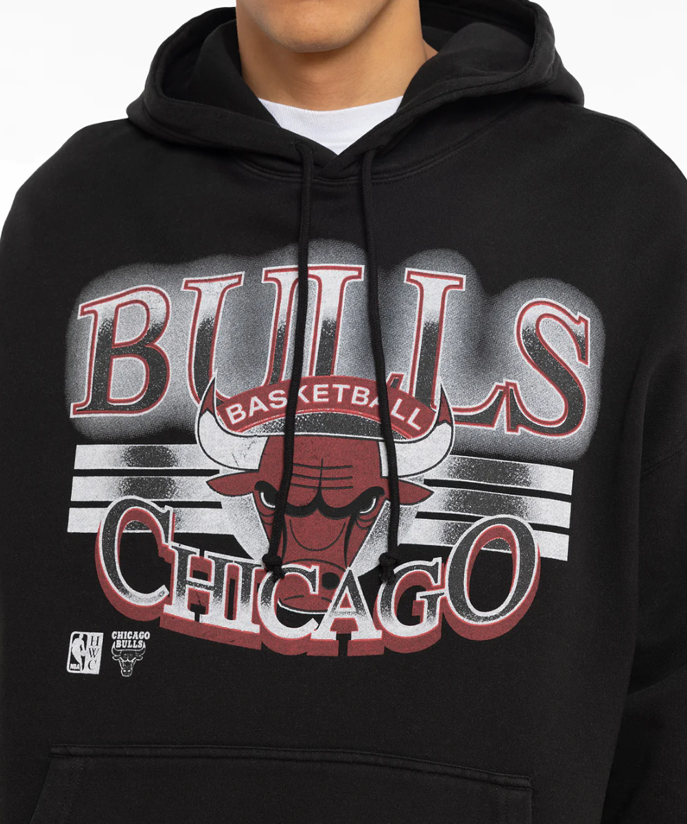 Mitchell & Ness Arch Hoodie Black