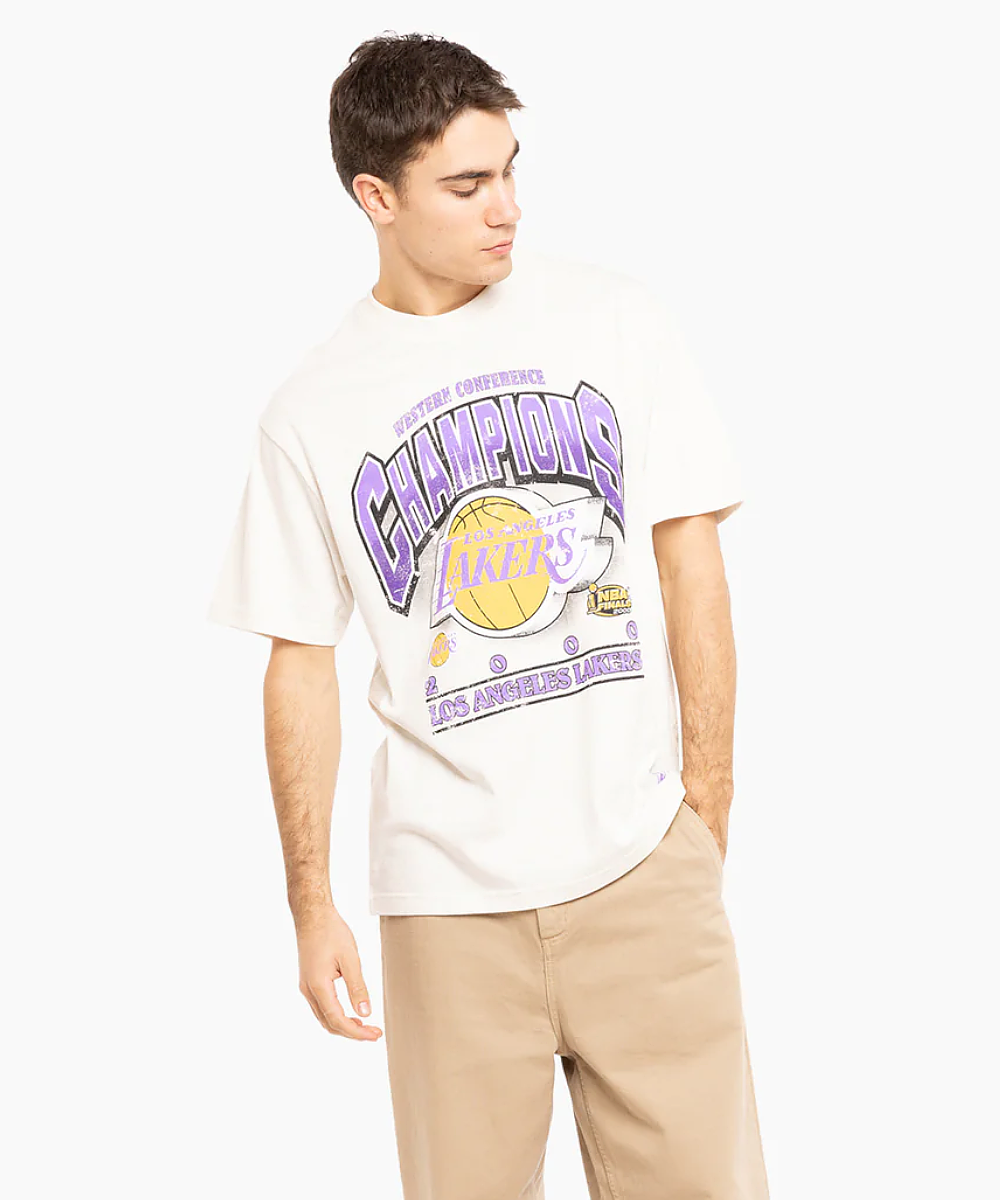 Los Angeles Lakers Western Conference T-Shirts By Mitchell & Ness