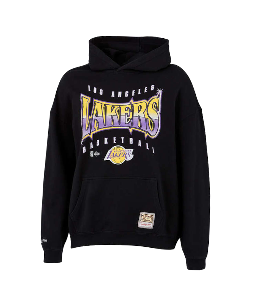 Mitchell and sales ness lakers hoodie
